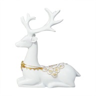 Deer Ornamenty Dekorácia Figúrka Socha Lucky
