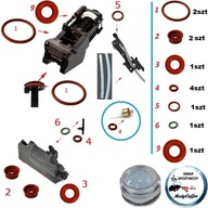 Sada Jura O-krúžkov E6,E8, WE6,WE8, Z8,J6