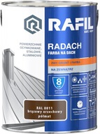 RAFIL NÁTER STRIECH RADACH HNEDÝ ORech RAL8011 5L