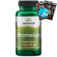 SWANSON BROMELINE 500 MG 60 kapsúl ENZÝMY TRÁVANIA