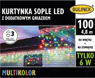 ZÁCLONA BULINEX 100LED W/Z 4,8 MULTICOLOR