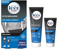 VEET MEN KRÉM + DEPILAČNÁ MLIEČKA PRE CITLIVÚ POKOŽKU