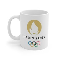 Viacfarebný hrnček z olympijských hier Paríž 2024 - rôzne vzory!