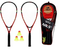 SPEED BADMINTON SET DVE RAKETY NILS