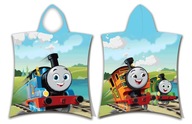 Pončo pre deti 50x115 osuška Thomas and Friends s kapucňou pre deti