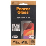 Ochranné sklo PanzerGlass iPhone 2023 6.1 Pro | Veľmi široké nastavenie