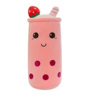 MASKOT LONG BUBBLE TEA RUŽOVÝ VANKÚŠ 60 cm