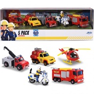 Fireman Sam Vehicles set 5 ks. Figúrka policajta