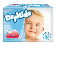 Plienky DRY KIDS XL+ (15-30kg) 30 ks.