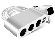 DISTRIBÚTOR CIGARETOVÝ ZAPAĽOVAČ 12-24V + 2xUSB