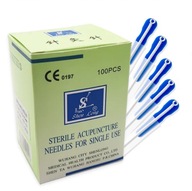 SHEN LONG NEEDLES strieborné s vodítkom 0,30x30 mm