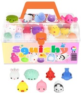 MOCHI SQUISHY GNIOTKI GNIOTEK SET 24 KUSOV