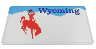 Americké poznávacie značky USA WYOMING