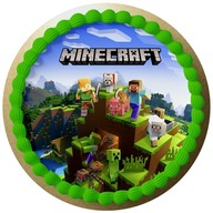 TORTA MINECRAFT + TEXT NA MENO ZDARMA