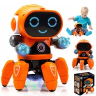 INTERAKTÍVNY TANEČNÍK DISCO LED ROBOT PRE DETI