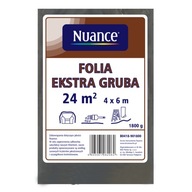 NUANCE Stavebná fólia 4 x 6 m extra hrubá