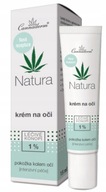 Očný krém s konopným olejom Natura, Cannaderm, 15 ml