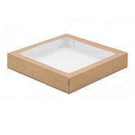 Sushi box s okienkom 320x320x50mm - 50 ks.