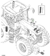 Palivový filter JOHN DEERE RE541925