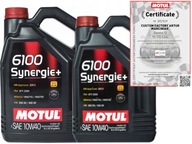 MOTOROVÝ OLEJ MOTUL 6100 SYNERGIE+ 10W40 A3/B4 9L