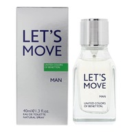 Benetton Let's Move toaletná voda pre mužov 40 ml