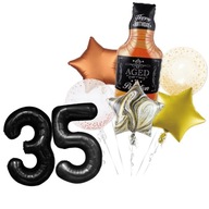 SET 35 NARODENINOVÝ balón Jack Daniels WHISKEY 100cm