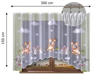 Záves pre psa Harce 300x150cm (+ 5cm páska)