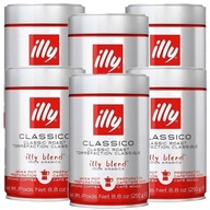 Illy Moka Classico mletá káva 6x250g