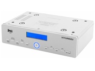 HYUNDAI KR815PLLU FM USB kuchynské rádio biele