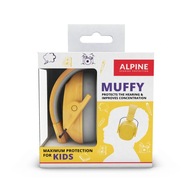 Chrániče sluchu Alpine Muffy Kids, žlté