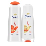 DOVE šampón na dlhé vlasy 400 ml a kondicionér 350 ml Long&Radiant