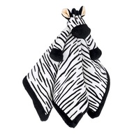 Plyšová deka pre bábätká, plyšová hračka Zebra maskot Diinglisar 35x35cm