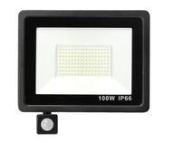 SLIM LED svetlomet 100W halogénový 4000K senzor