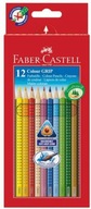 Uchopovacie pastelky 12 farieb FABER CASTELL