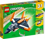 LEGO CREATOR 3V1 SUPERSONIC JET