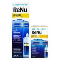 ReNu Advanced tekutina na šošovky 360 ml + 100 ml