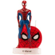 TORTA SVIEČKA spider man SPIDERMAN 3D