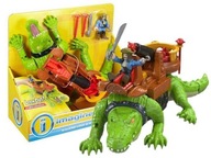 MATTEL IMAGINEXT PIRÁTSKA POSTAVA KROKODÝL PIRÁTI FISHER PRICE