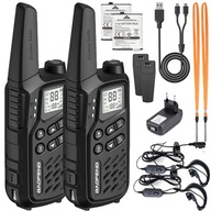 BAOFENG BF25E KRÁTKOVLNÉ RÁDIO WALKIE TALKIE USB-C DLHÝ DOSAH ŁKI TOKI