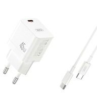 45W USB-C NABÍJAČKA + kábel USB typu C Rýchle nabíjanie QC 4+ 4.0 napájanie