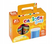 Carioca Baby prstová farba 6 farieb