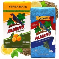 Yerba Mate Pajarito Menta Limon + Soft 2 x 500 g