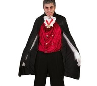 VAMPIRE CAPE BLACK 110 C, HALLOWEEN