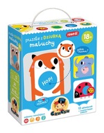 CZECZU PUZZU S DIEROU KIDS ZVIERATKA 18M+