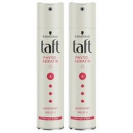 Sada lakov na vlasy Taft Keratin 2x250ml