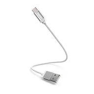 HAMA Nabíjací/Dátový USB Type-C 0,2 m BIELY