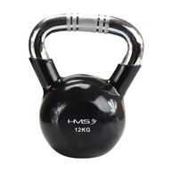 Liatinový kettlebell KTC12 BLACK CHROME HMS HANDLE