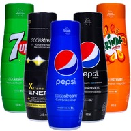 SIRUPOVÝ KONCENTRÁT SODA STREAM MIX 5X440ML PEPSI 7UP