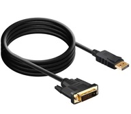 DisplayPort DP DVI HD kábel 1,8 m