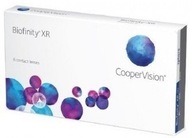 Mesačné šošovky Biofinity XR, 3 ks -20,0